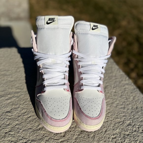 Nike Other - Nike Dunk High 1985 - Barely Rose Denim - Mens 12.5